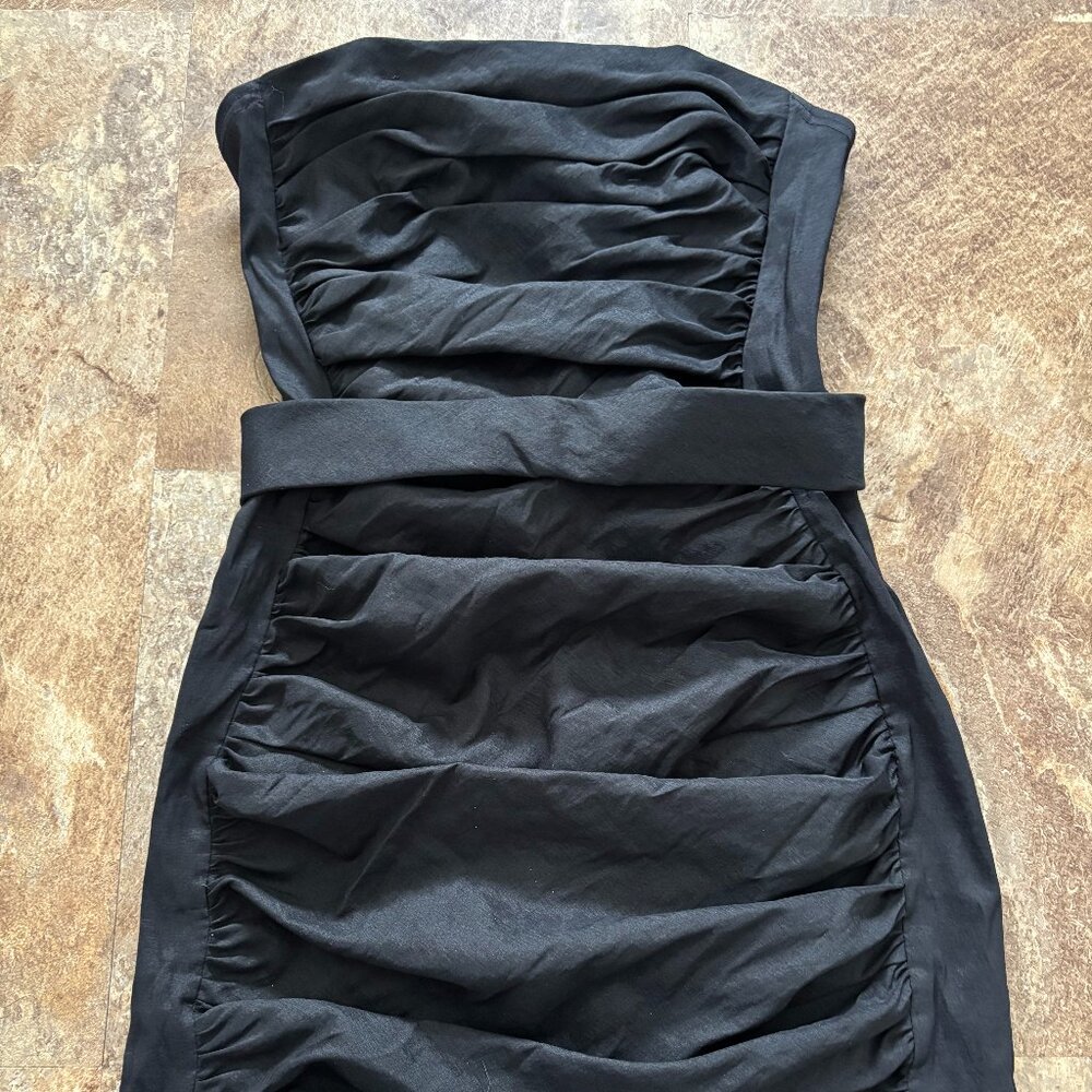 Jessica McClintock Black Mini Dress